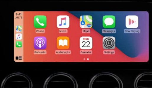 黄冈apple维修网点分享如何将iPhone连接到CarPlay 